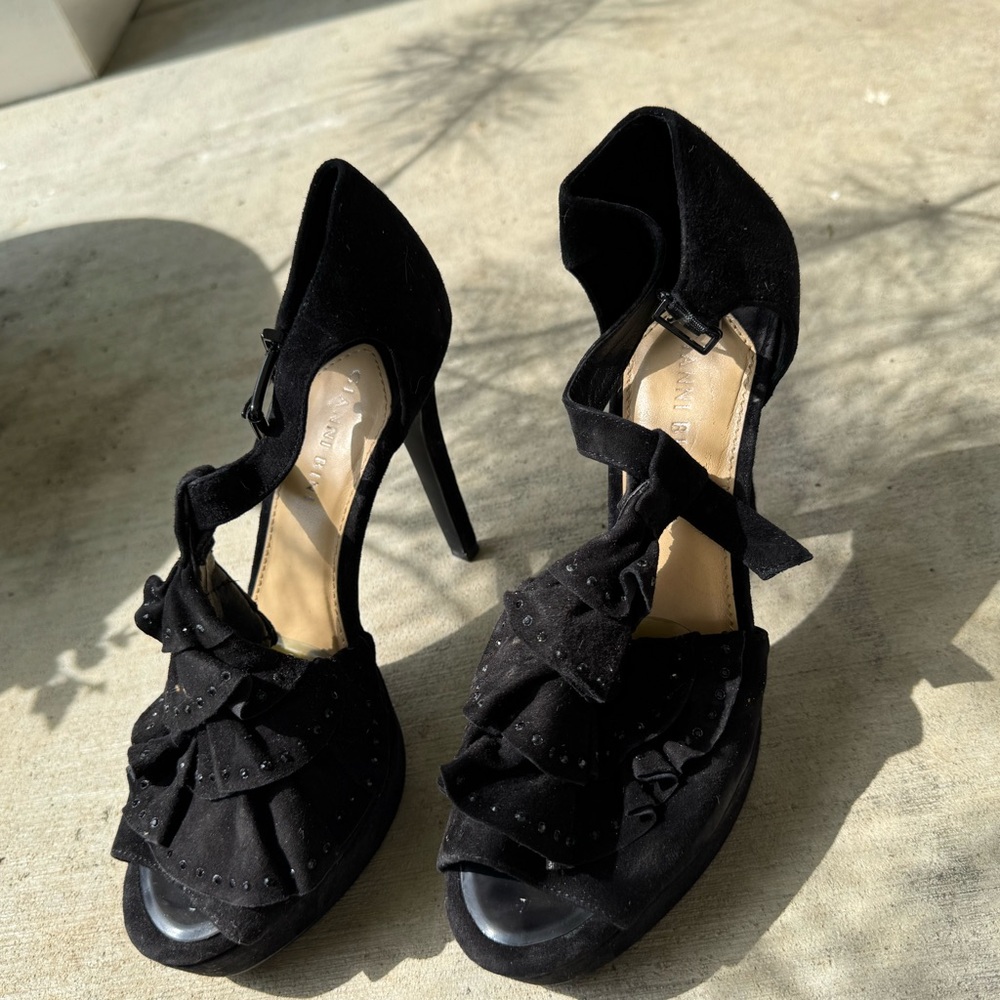 Elegant Black Women's Heels